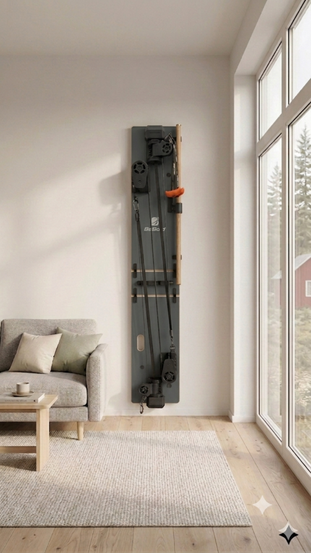 Wall-Gym Hometrainer - DEINE WAND. DEIN STUDIO. DEIN MOMENT.