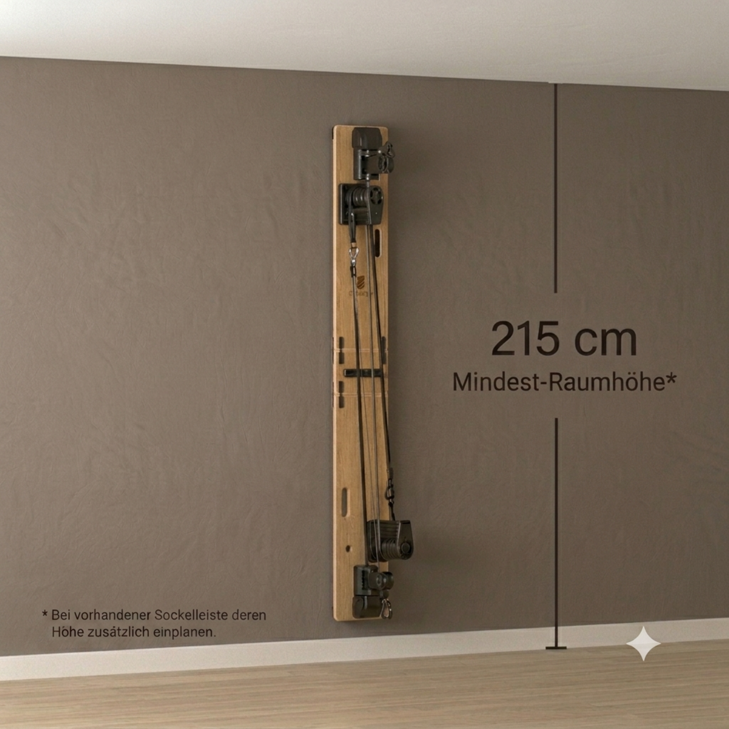 Wall-Gym Hometrainer - DEINE WAND. DEIN STUDIO. DEIN MOMENT.